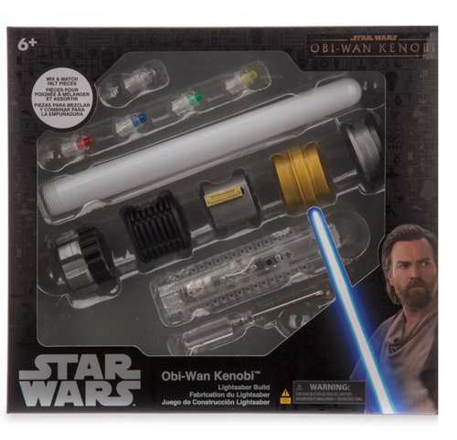 Disney Parks Star Wars Obi-Wan Kenobi Mini Buildable LIGHTSABER Toy New With Box - Picture 1 of 3