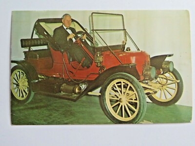 Vintage Postcard 1910 Stanley Steamer Pioneer Village Lincoln NE A5859