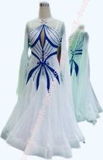 SunnyK Waltz Tango st Dance Dress Salsa Costume Stardard Ballroom Competition