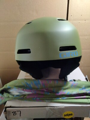Giro Ledge Mips Snow Helmet Adult Small Matte Autumn Green | eBay