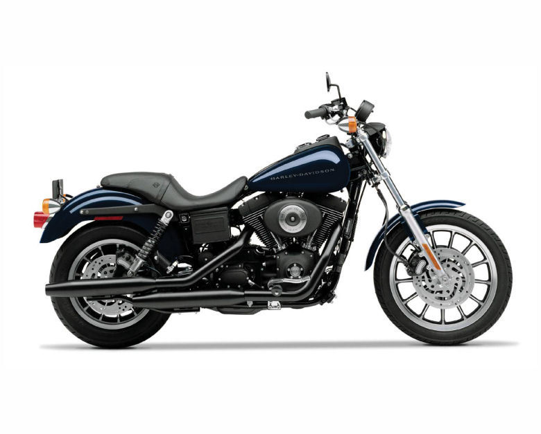 2004 HARLEY DAVIDSON DYNA SUPER GLIDE SPORT BLUE 1/12 MOTORCYCLE