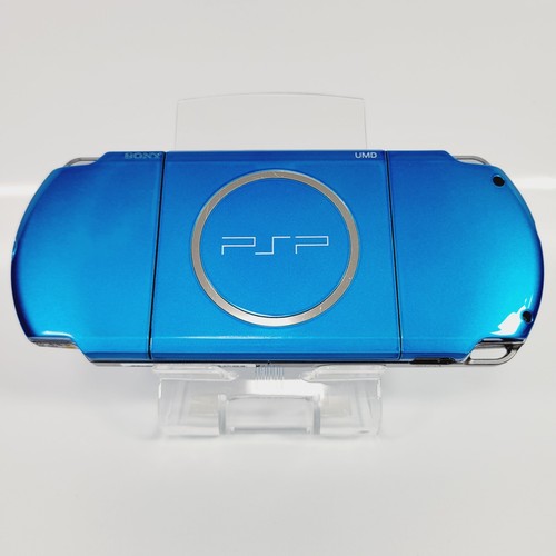 Sony PSP 3000 Konsole Ladegerät Akku & Memory Stick Region Free Blau RankB+ - Bild 5 von 5