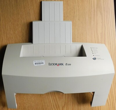 Genuine Lexmark E320 (4500) Printer Front Control Panel Cover, Paper Catch Tray