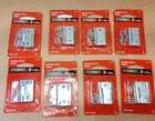lot of 8 Everbilt 1-1/2 in. Zinc-Plated Narrow Utility Hinge (2-Pack) 649 155