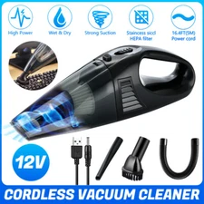 Aspiradora De Mano Para Casa Auto Carro Inalambrica Limpieza  Agua Seco Trabajo