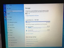 Lenovo Laptop Computer Ideapad 330 In Exc Condition. 8gb Ram 931gb Free Storage