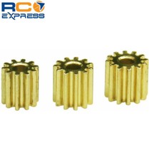Hot Racing Traxxas TRX-4 M Brass 1.98 Bore 10T 11T 12 T Pinon Gear Set TRXM1012