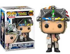 Back to the Future Doc Emmett Brown with Helmet Pop! Funko vinyl figure n° 959