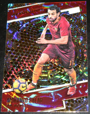 2017 Panini Revolution Mohamed Salah FRACTAL AS Roma #98