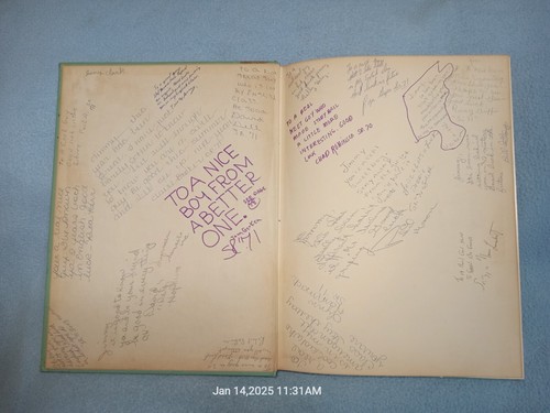 The Quill 1970 - ENID High School Enid Oklahoma Annuario Scuola Vintage Annuale - Foto 3 di 12
