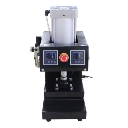Dual Heated Heat Press Machine 5 Ton Pressure Auto Open 10cm x 15cm(4"x6") - Picture 2 of 6