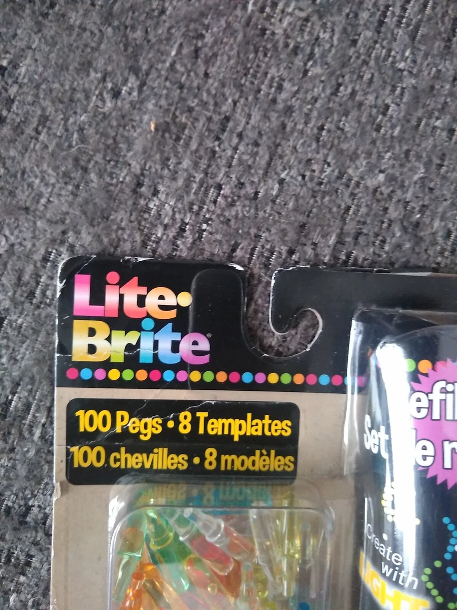 Lite Brite All Peg Refill : Toys & Games 