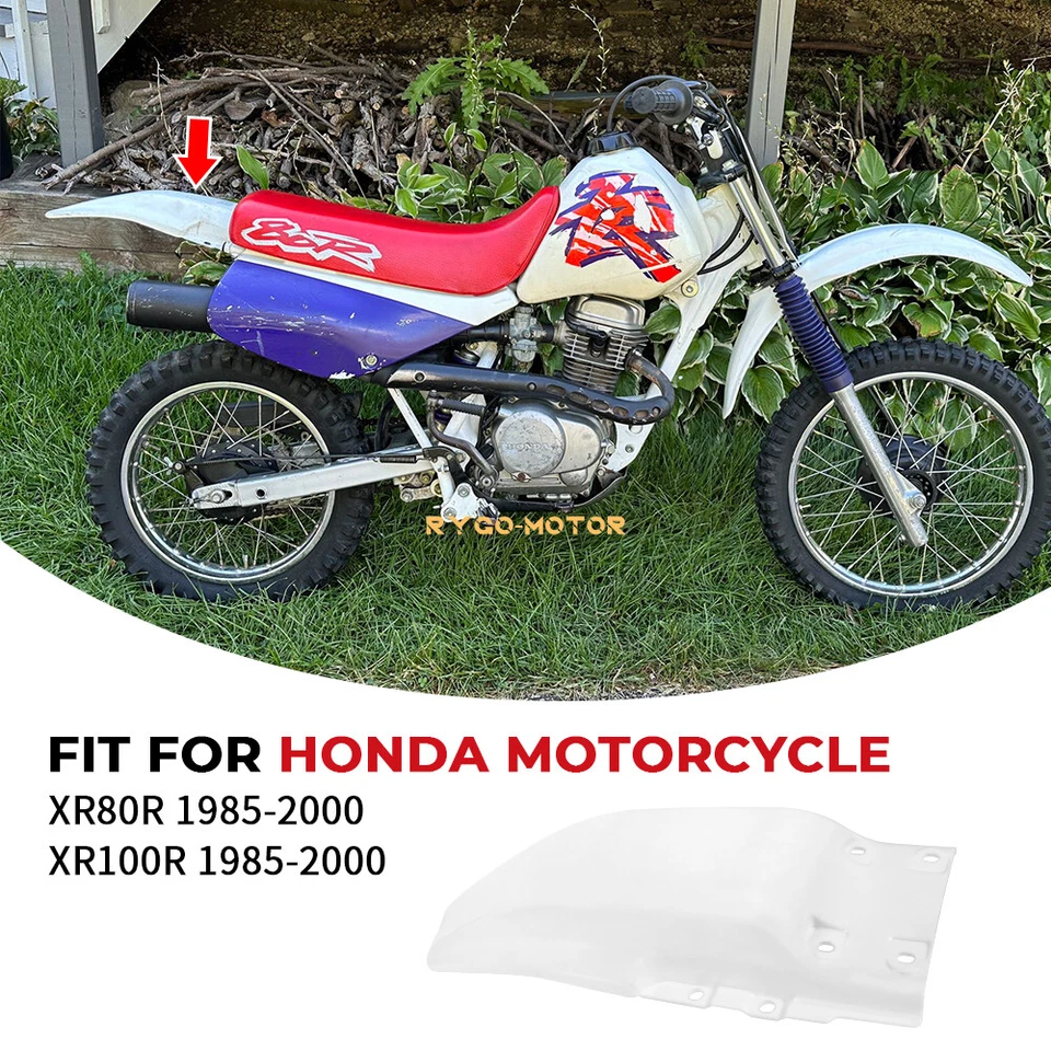 Rear Fender For 1985-2000 Honda XR80R XR100R XR80 R XR100 R Replacement Guard - Image 2 of 4