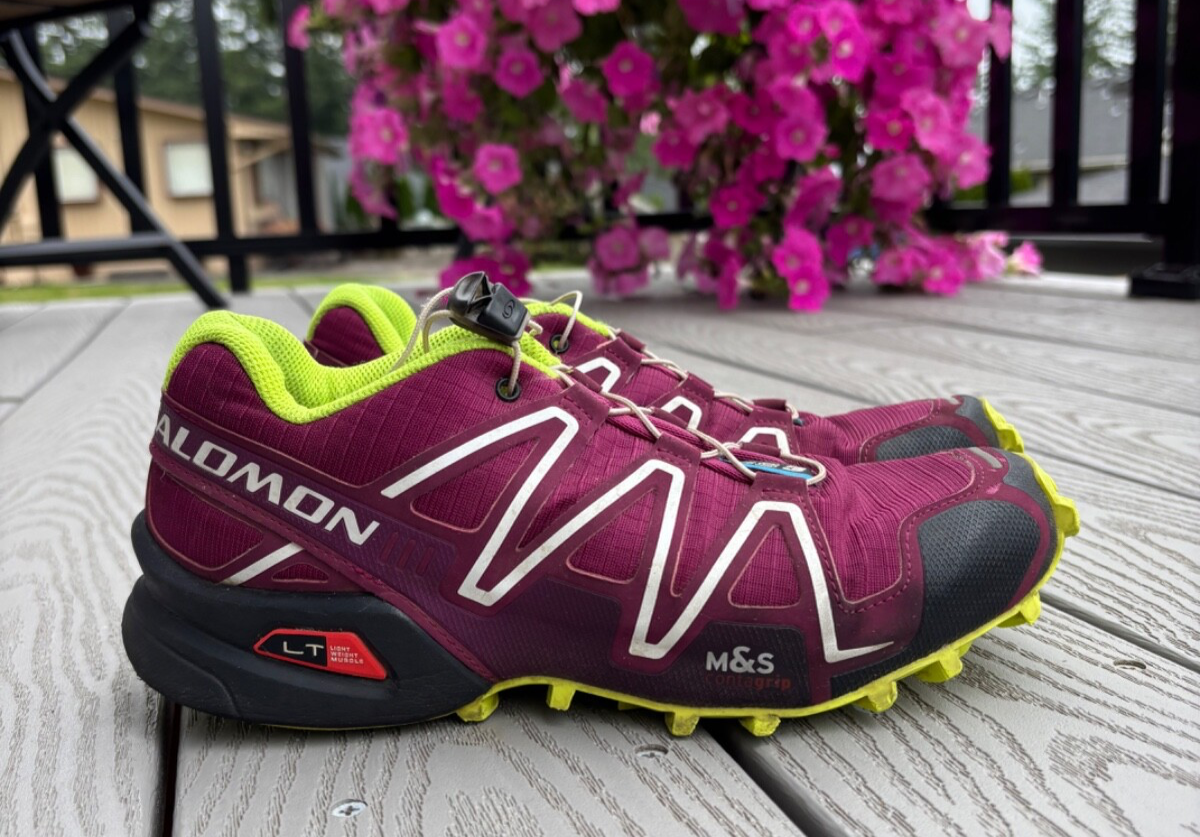 Scarpe Salomon Speed Cross 3 viola allenamento escursionismo outdoor donna taglia 7