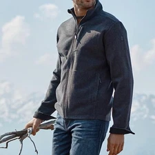 Smartwool Dark Grey Wool Blend Full Zip Jacket Size: XL