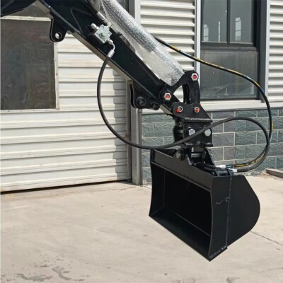 600 mm Hydraulischer Bagger Anbau Kipp Schaufel für Mini Bagger | Tilt Bucket