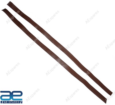 Pure Leather Handle Grip Wrap For Royal Enfield Triumph BSA