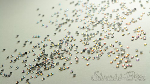 Hotfix 2CUT Strass SS06 CRYSTAL AB 500 - 70.000 Menge wählbar AAA klar - Picture 2 of 27