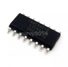 10PCS 74HC4051D SOP-16 74HC4051 SMD 8-channel Analog multiplexer/demultiplexer