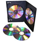 50x River Double Matt Black DVD Case 14mm