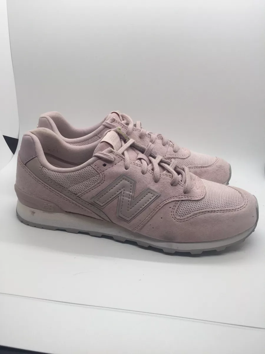 New Balance Womens 696 WL696WPP Rose Pink Running Shoes Lace Up