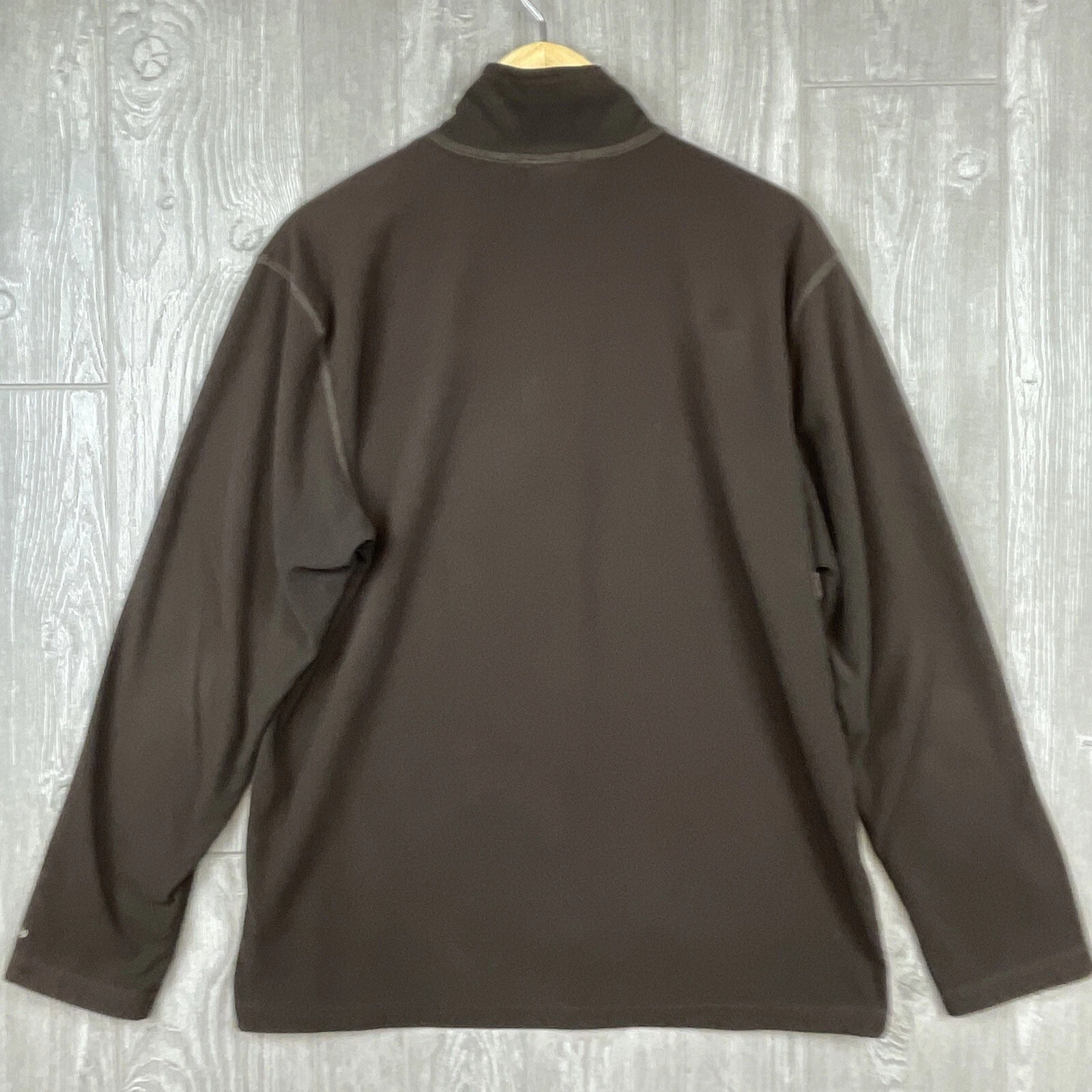 north-face tka100 light fleece quarter zip front jacket