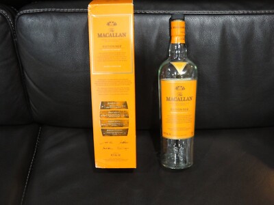 MACALLAN EDITION No.2 Single Malt Scotch Whisky Empty Bottle w/Box
