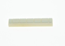52mm Pure Bone Nut Slotted Guitar Bone Nut for Classical Guitars 52x6x8.5/9