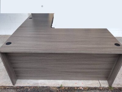 Brand new in box L shaped executive office desk