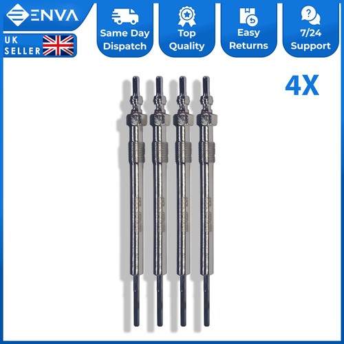 4X Heater Glow Plugs For Vauxhall Opel Astra J K Insignia A B 1.6 D 55570037 - Picture 3 of 4