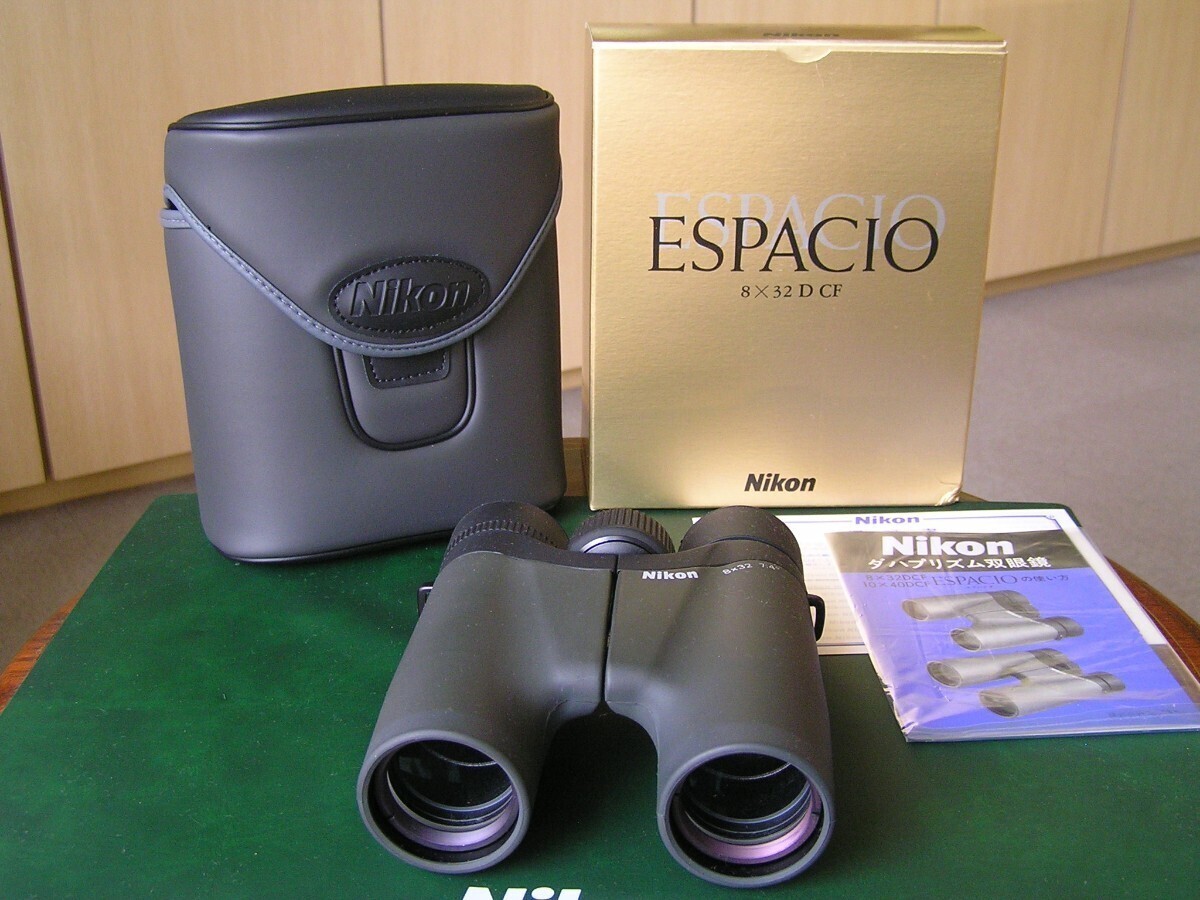 Nikon Nature Observation Binoculars 8×32D CF Espacio made in Japan