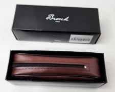 Brouk & Co - Modern Mans Telescope - 25x - Gold/Leather - Open Box - Read Desc.