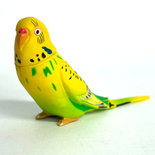 Choco Q Mini Figure Bird Budgerigar Yellow Harlequin Kaiyodo Japan choco egg