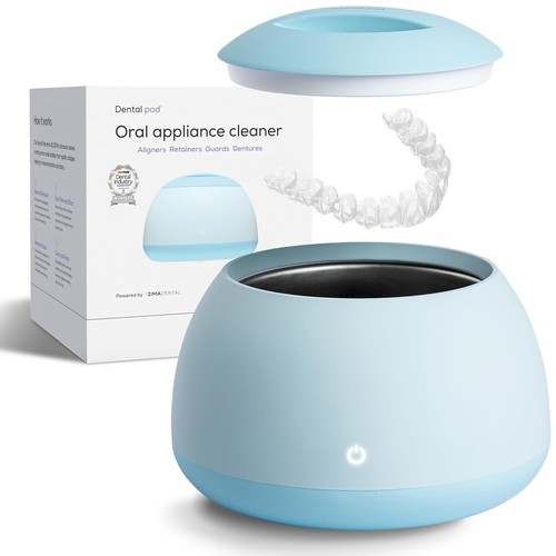Zima Dental Pod | Sky Blue | Ultraschall Retainer Reinigungsmaschine - Bild 5 von 11