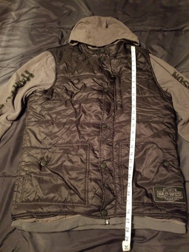 Chaleco con Capucha Harley Davidson Adulto Bordado Nylon M H-D 97476-11VM Mediano - Imagen 2 de 12