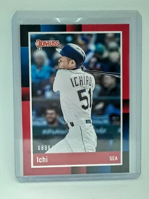 TOPPS DONRUSS Baseball MLB Ichiro イチロー② Ichiro 2022 Donruss Baseball - 1988 Retro Variation RED