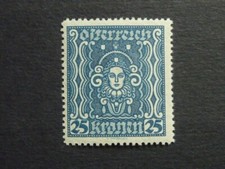 Austria 1922 MiNr.398II**Sin fijasellos