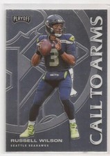 2020 Panini Playoff Call to Arms #CA-5 Russell Wilson Football Card