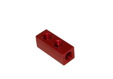 Airfuelnitrous Distribution Block 1 Red New Airfuelnitrous Distribution Block 1 Red New