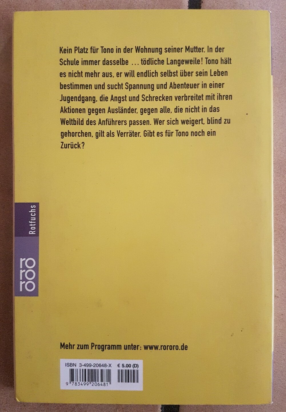 Jugendroman Hass im Herzen von Margret