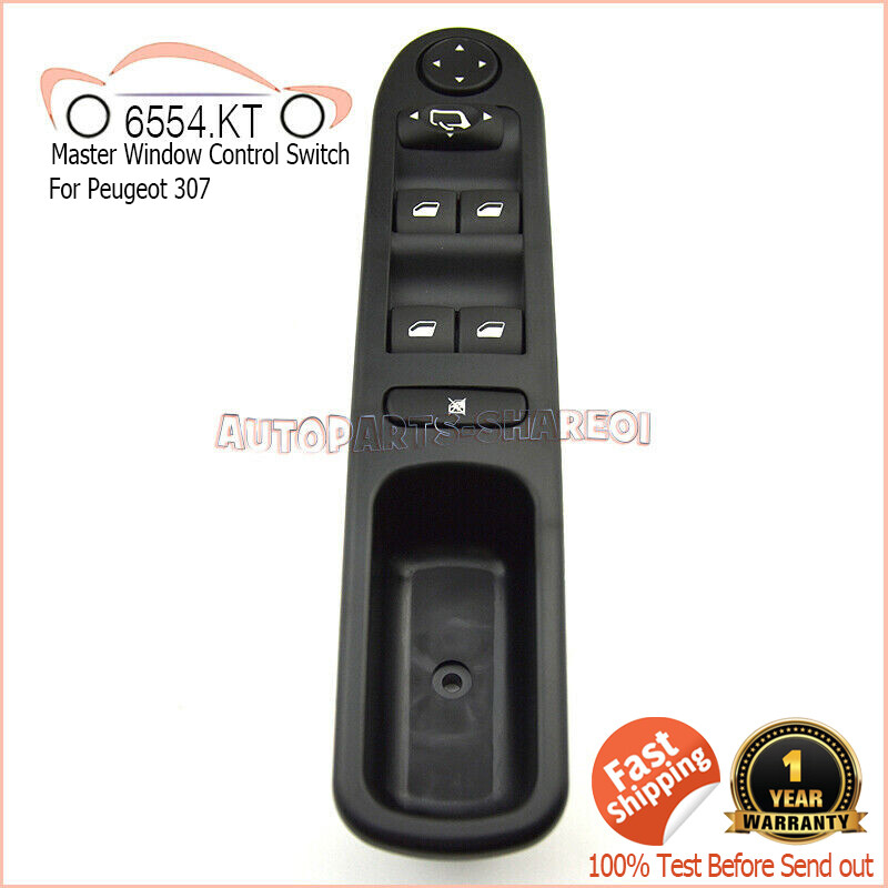 Warnblinkschalter Für Peugeot 307 CC/SW - Ersatzteil 6554J7