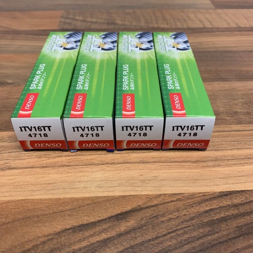 Ford Fiesta 1.6 Mk5 Zetec S 00-02 Denso Iridium TT Spark Plugs ITV16TT - Picture 1 of 3