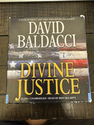 Camel Club Ser.: Divine Justice by David Baldacci 2008, Compact Disc 10 CDs