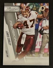 2010 Panini Playoff Prestige Chris Cooley Football Card #197 Redskins TE VGEX