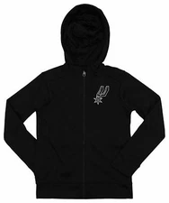 Outerstuff NBA Youth/Kids San Antonio Spurs Performance Full Zip Hoodie
