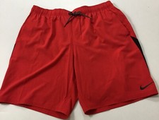 Nike Men  s 9  Contend Swim Trunks NESSA482 Red 614 Size XL