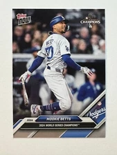 Mookie Betts - LA Dodgers 2024 MLB World Series Champions TOPPS NOW WS-9