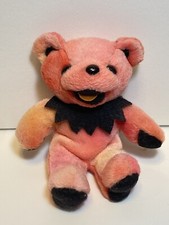 Grateful Dead Bean Bear Katie Mae Plush Toy Doll 5in Orange Black Japan
