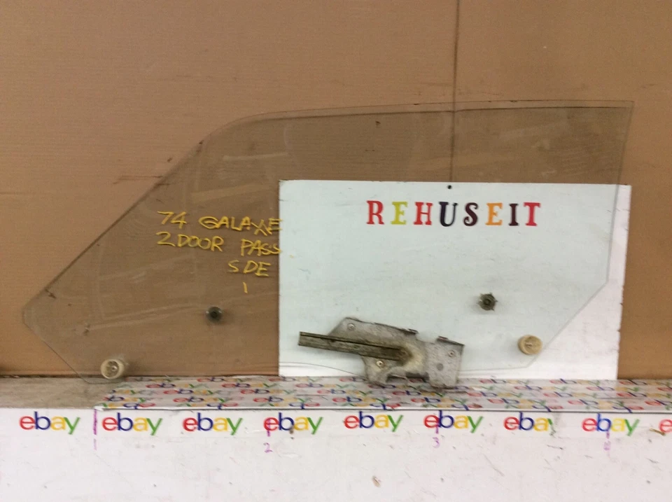 LTD GALAXIE 500 GRAND MARQUIS 1974-1978 puerta delantera derecha vidrio 2 puertas y convertible Foto 3 de 4