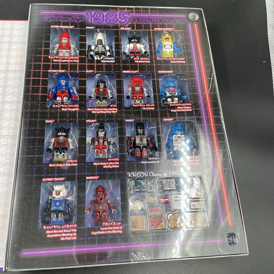 KRE-O TRANSFORMERS CYBERTRON KREON CLASS OF 85 30 PACK HASBRO SDCC 2015 NEW - Image 3 of 4